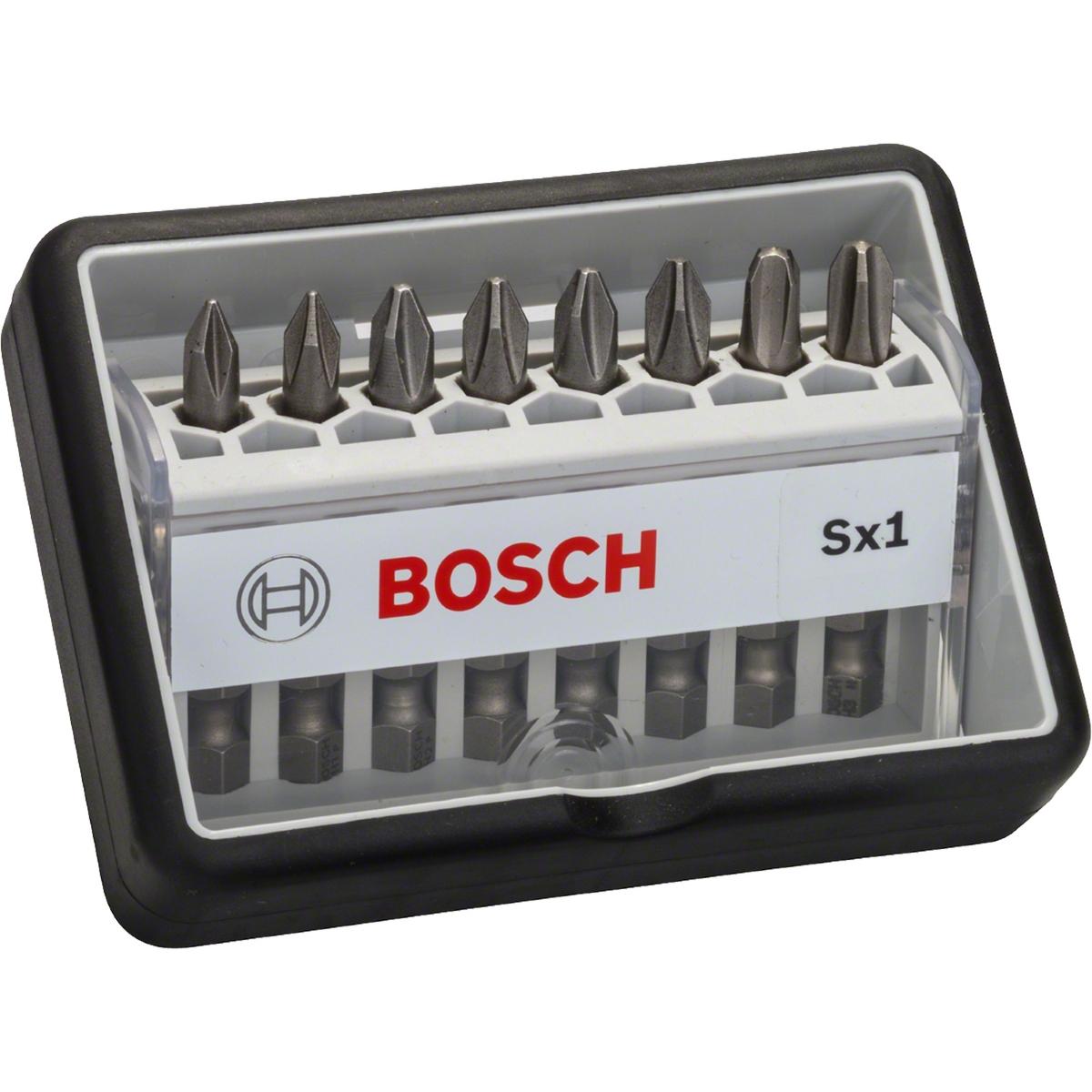 Jogo Pontas Bosch Extra Hard Robust Line Phillips 49mm 8Pçs