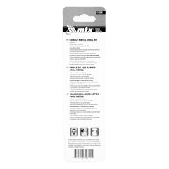 Broca Aço Rápido Profissional Cobalto 6.5mm Metal Duro Aço Inox MTX 714399