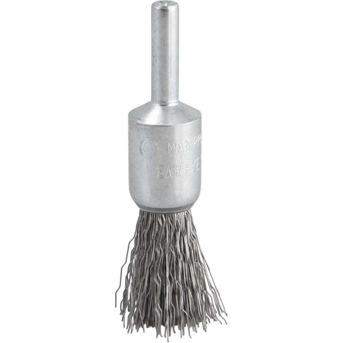 Escova Pincel 16Mm Haste 6Mm 20000Rpm Aço Inox Ondulado Vonder