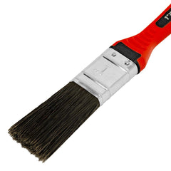 Trincha Pincel 1'' Tintas Esmalte Óleo Cerdas Pretas Cabo 2 Componentes 1PC MTX