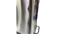 OUTLET Lixeira Retangular 30 Litros Inox Vonder Pequenos Amassados