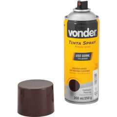 Tinta Spray Acrílica Marrom 350ML/250G Vonder
