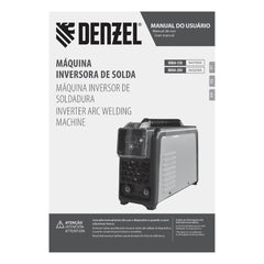 Máquina de Solda Inversora MMA-200 200A 220V Denzel 9432055 com Lift Tig
