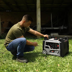 Gerador Gasolina TG3500iSPXP-220 Toyama Digital Inverter Silencioso 3,5KW 220V Motor 4T 12V Manual