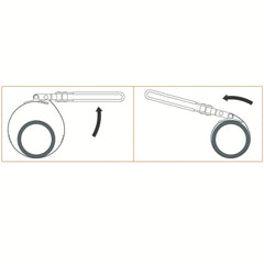 Chave Filtro Óleo 133-146 mm Aço Carbono Cabeça Articulada Ferramenta Profissional Tramontina PRO