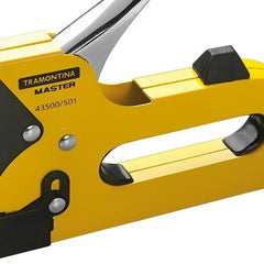 Grampeador Manual Tramontina Master Aço T50 800 Grampos 8mm Fixação Forte