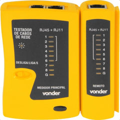 Jogo Testador Cabo de Rede com Acessórios Vonder