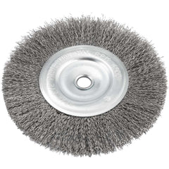 Escova Circular 6X1/2'' 4500Rpm Aço Inox Ondulado Vonder 12,7mm Furo 1/2''
