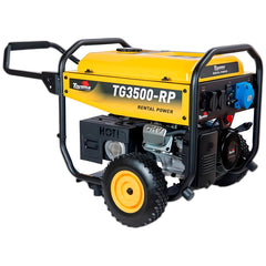 Gerador de Energia a Gasolina Toyama TG3500-RP Monofásico Bivolt 120/220V 3.5kW Partida Manual AVR para Obras e Casa