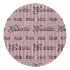 Disco De Lixa Telado Com Velcro Para Parede E Teto Grão 240 150mm 5 Unidades Mtx