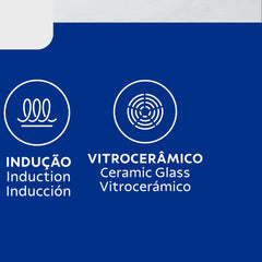 Jogo De Panelas Tramontina Grano Baquelite Aço Inox Corpo Triplo 4 Peças Indução