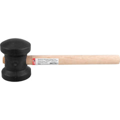 Martelo De Borracha 80mm Preto Nove54