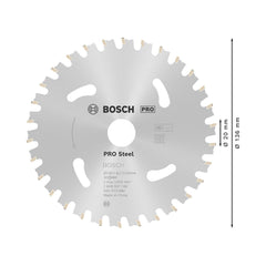 Disco De Serra Circular Bosch Pro Steel Cordless 165mm 12D