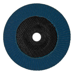 Disco Flap Zircônio Grão 120 180x22mm Para Esmerilhadeira Angular Resina Sintética