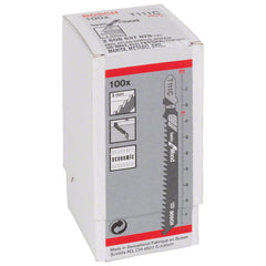 Lâmina Serra Tico Tico Bosch T111C Basic For Wood 100 Peças