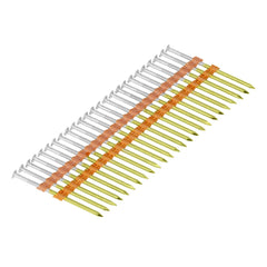Pregos Galvanizados para Pregador Pneumático 75mm 3.05mm 2000 Unidades Resistentes Denzel