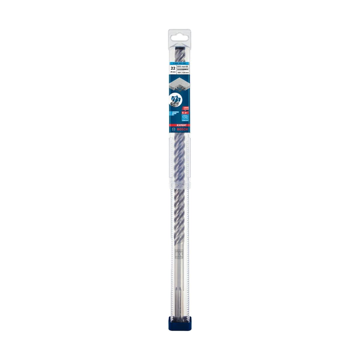 Broca Para Concreto Bosch Expert Sds Max-8X Ø22X400X520mm