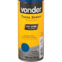 Tinta Spray Acrílica Azul 350ML/250G Vonder