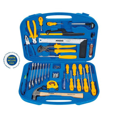Kit Ferramentas Tramontina 52 Peças com Maleta Organizadora para Uso Profissional