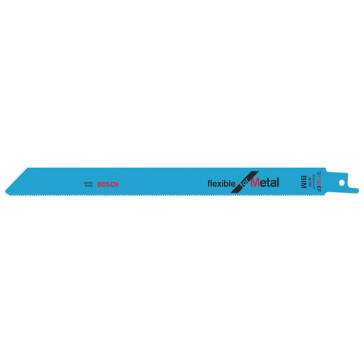 Lâmina Serra Sabre Bosch S1122Ef Flexible For Metal 25 Peças