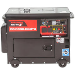 Gerador à Diesel Dg8000Bsdt3 5700W 380/220V Trif. Kawashima