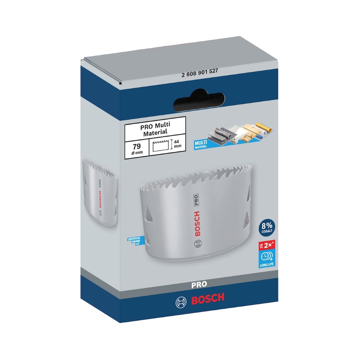 Serra Copo Bosch Pro Multi Material Cobalto 79 mm 3.1/8''