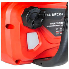Motosserra a Bateria Toyama TBT18+18RCS16 36V (18V+18V) Sabre 16 Pol Motor Brushless Potente Sem Bateria Carregador