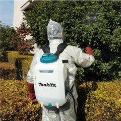 Pulverizador de Jardim 15L Sem Fio 18V IPX4 Resistência Água Dois Bicos DUS158Z Makita