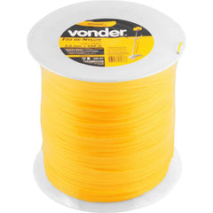 Fio Nylon 3,0mmx500m Redondo Roçadeiras E Aparadores Vonder