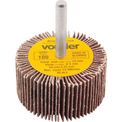 Roda de Lixa 50x25mm com Haste G100 Vonder