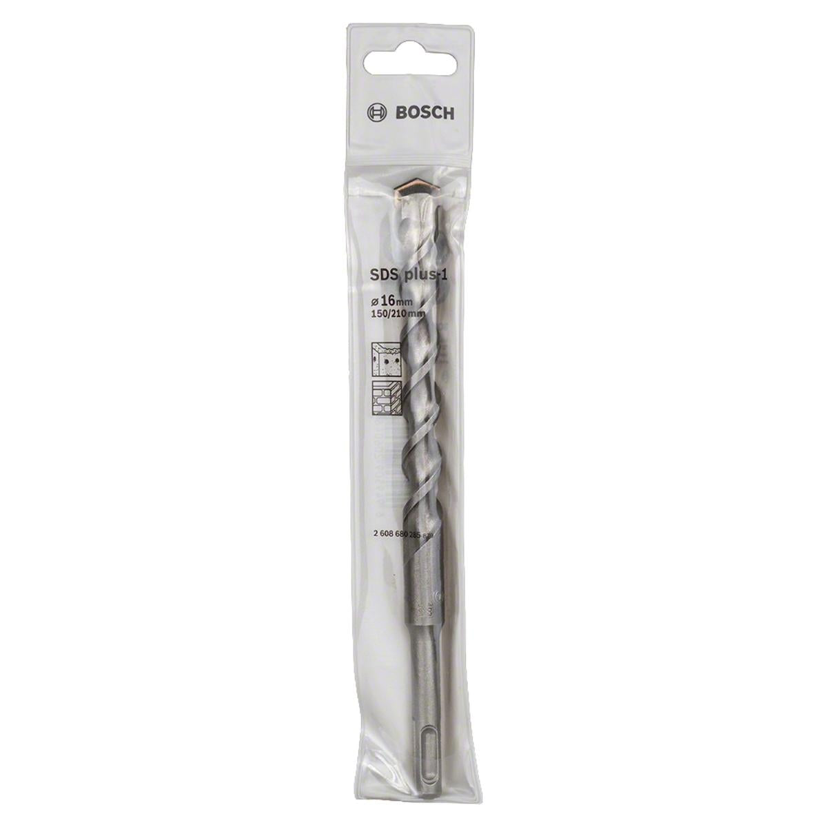 Broca Bosch Sds Plus-1 Para Concreto Ø16 X 150 X 210 mm