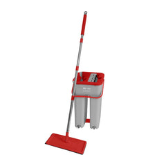MOP Multiuso WAP Duplo Compacto Limpeza Rápida para Todos os Pisos, Pano de Microfibra