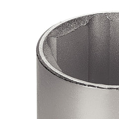 Soquete Sextavado 34mm 1/2'' Aço Cromo Vanádio Cromado DIN 3124 Tramontina PRO