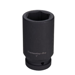 Soquete Tramontina PRO 41mm 1'' Impacto Sextavado Aço CrV