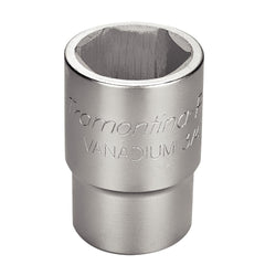 Soquete Sextavado 28 mm Encaixe 3/4'' Aço Cromo Vanádio Tramontina PRO