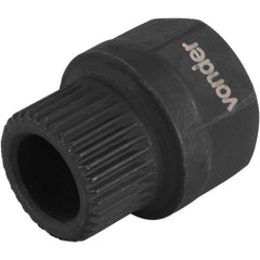 Soquete Multidentado 33 Dentes 22Mm Para Polia Alternador Vonder Aço Resistente