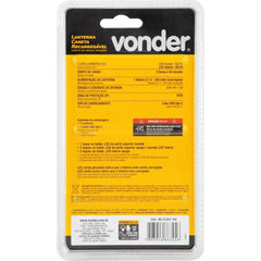 Lanterna Led Caneta Recarregável Vonder LCR150 150lm 100lm 3,7V 350mAh USB-C
