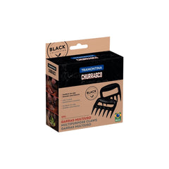Conjunto Garras Para Churrasco Tramontina Churrasco Black 02 Peças ABS Resistente Até 90ºC Preto