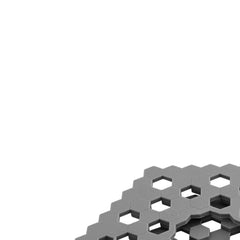 Descanso De Panelas Tramontina Vivace Silicone Hexagonal 18 Cm 2 Peças Resistente Até 180 C