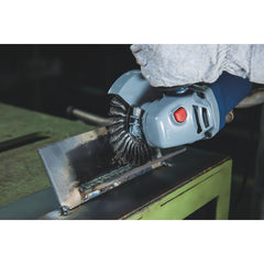 Escova Circular Arame Entrançado 6''x1/4'' 39 Tranças Tramontina PRO para Desbaste e Acabamento