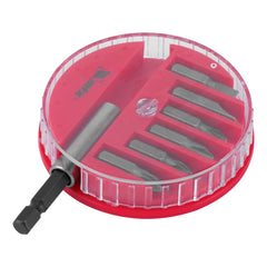 Jogo de Bits Magnético 7 Peças Aço 45X 1/4'' 25mm SL/PH/PZ MTX 113929