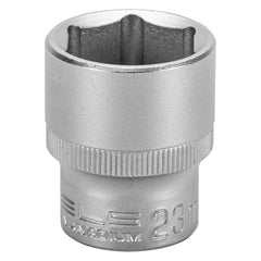 Soquete Sextavado 1/2'' 23mm CrV Stels 1382355 Encaixe Automotivo