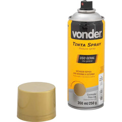 Tinta Spray Acrílica Dourado 350ML/250G Vonder