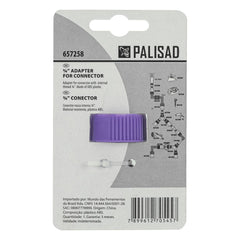 Conector Mangueira Fêmea Rosca Interna 3/4'' Encaixe 1PC Palisad ABS Irrigação