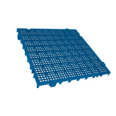 Piso Modular Azul em Plástico 50x50x2,6 Presto