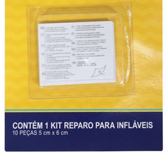 Kit Reparo 10 Peças Bel para Infláveis Piscinas Brinquedos e Colchões de Ar