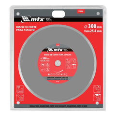 Disco de Corte Diamantado 300x25,4mm para Concreto e Asfalto MTX 7316455