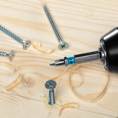 Bits Phillips Ph1 50mm Aço Rápido 10 Peças Haste 1/4' Taiwan S2