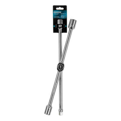 Chave De Roda Cruzada Dobrável 17-18-21mm 1/2Pol Gross 1425055 Aço Cromo Vanádio 41HRC