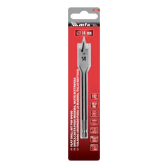 Broca Chata Madeira 14mm 150mm Aço 45 Ângulo 135° MTX 704099 Durabilidade e Precisão